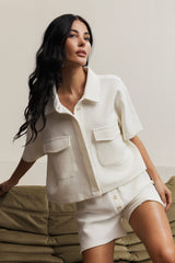Celia | Blusa estruturada Moon